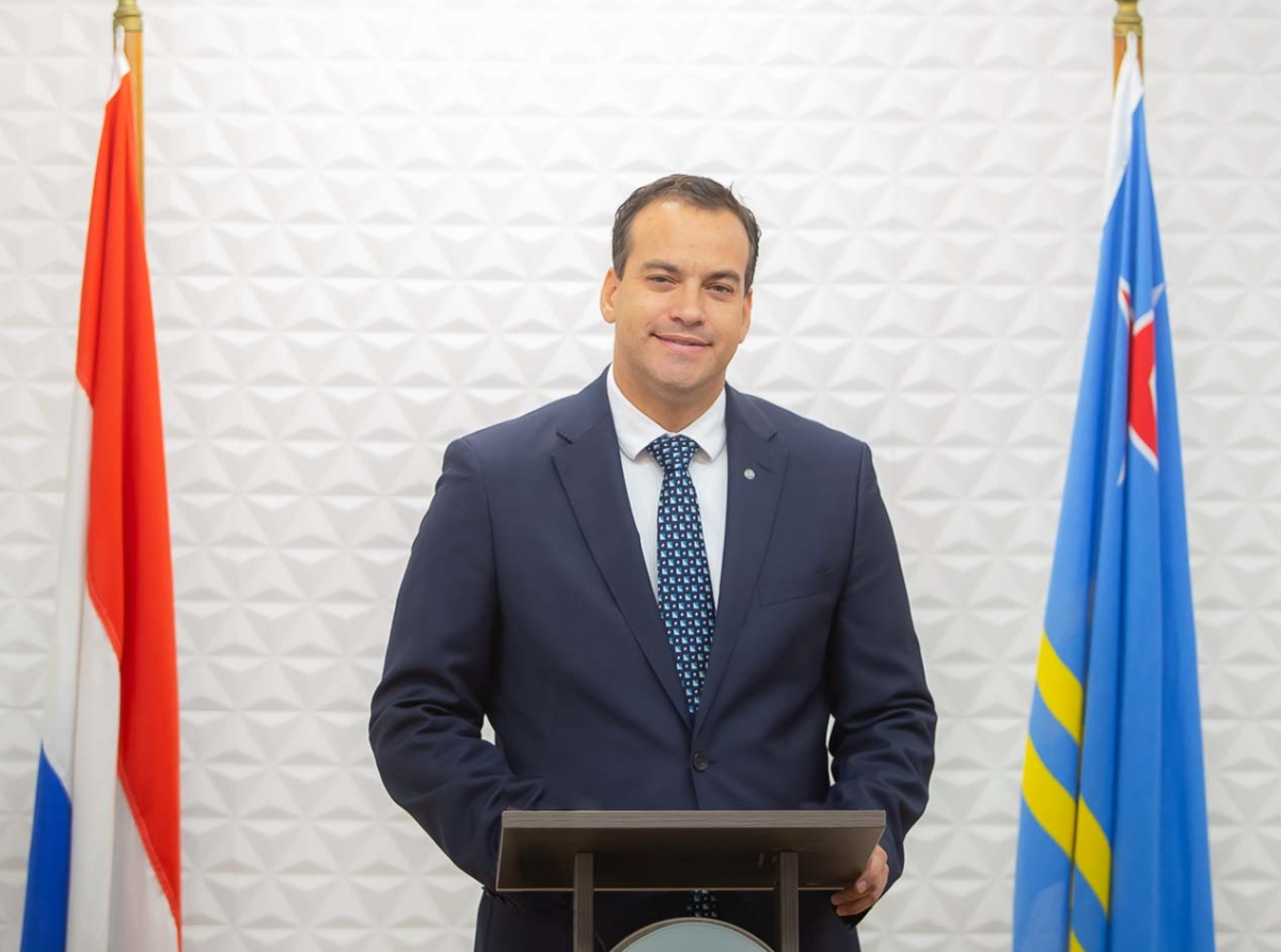 Minister Geoffrey Wever ta lansa “YES! San Nicolas 2022”